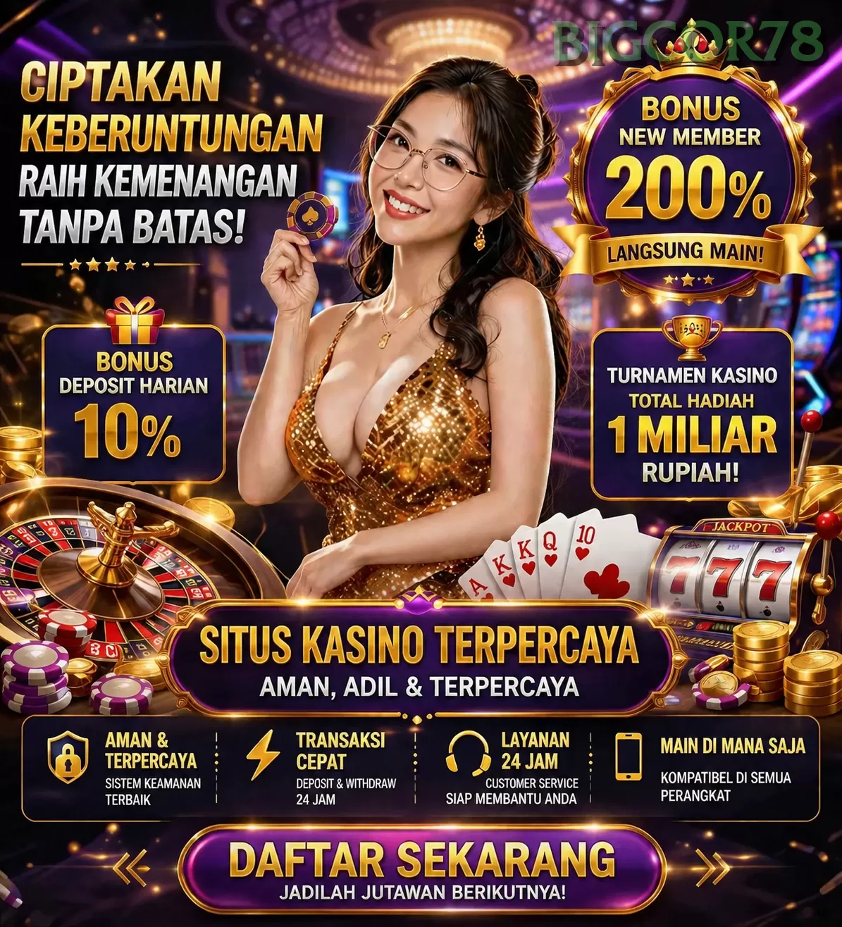 Main bigcor78w Menang Jackpot Besar